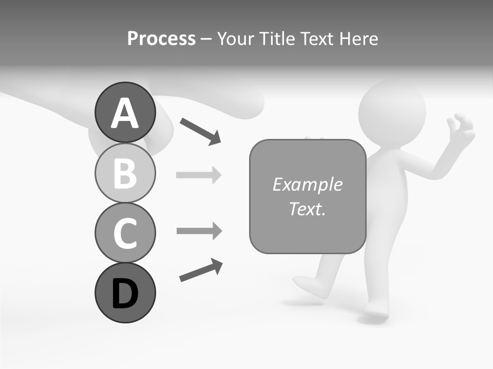 Accuse White Background PowerPoint Template