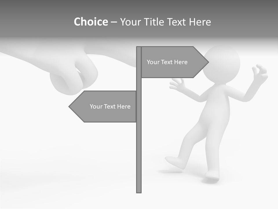 Accuse White Background PowerPoint Template