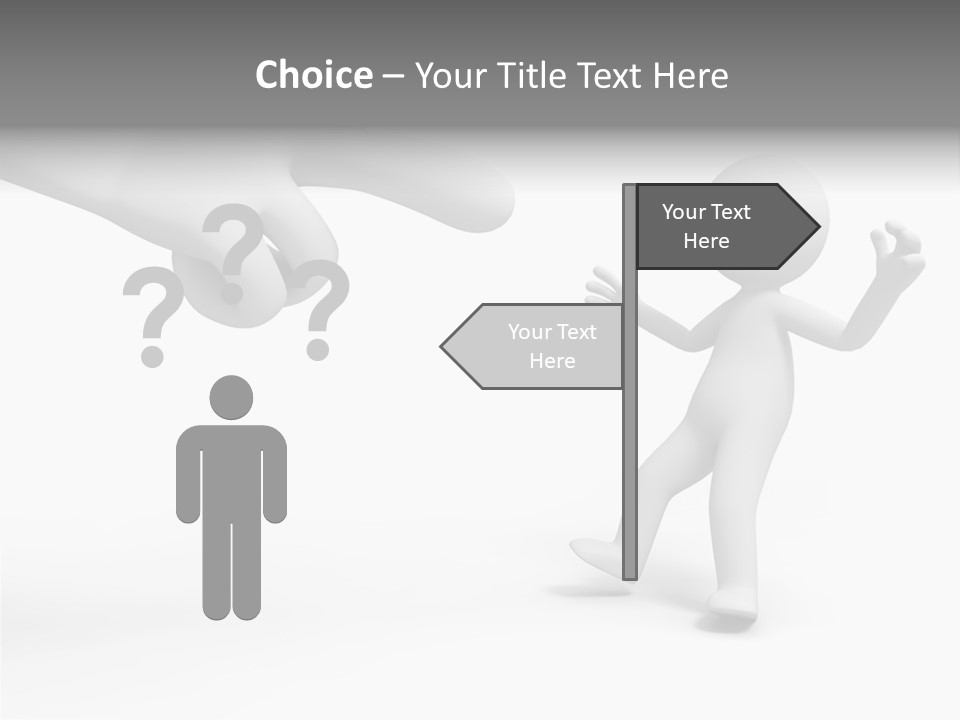 Accuse White Background PowerPoint Template