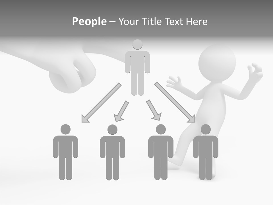 Accuse White Background PowerPoint Template