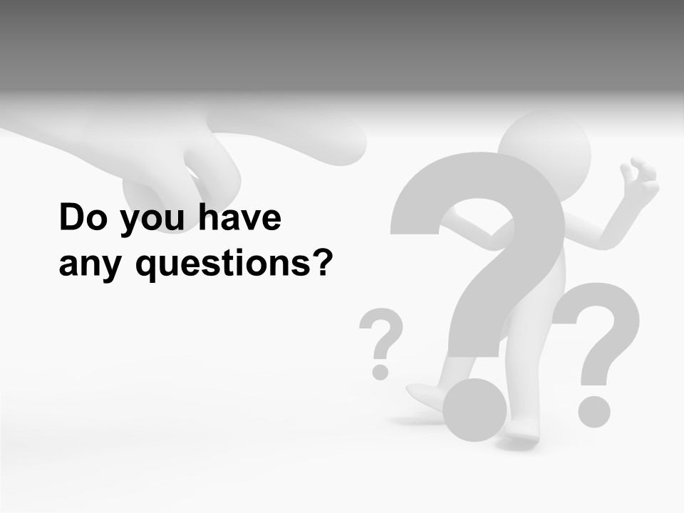 Accuse White Background PowerPoint Template