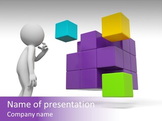 Achievement Merge Background PowerPoint Template