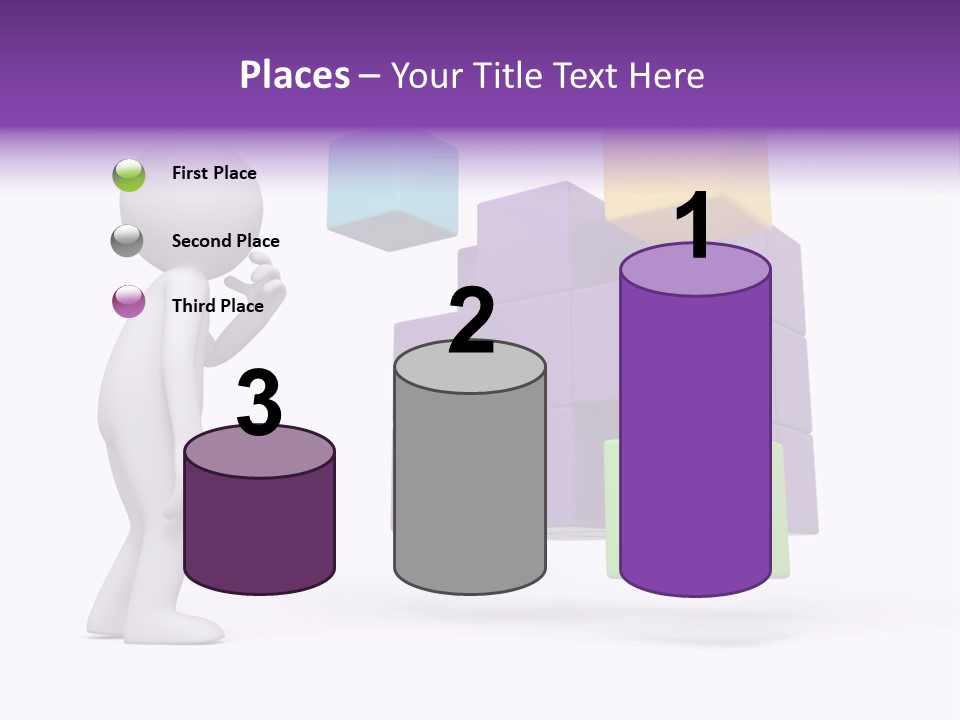 Achievement Merge Background PowerPoint Template