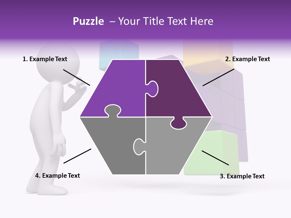 Achievement Merge Background PowerPoint Template