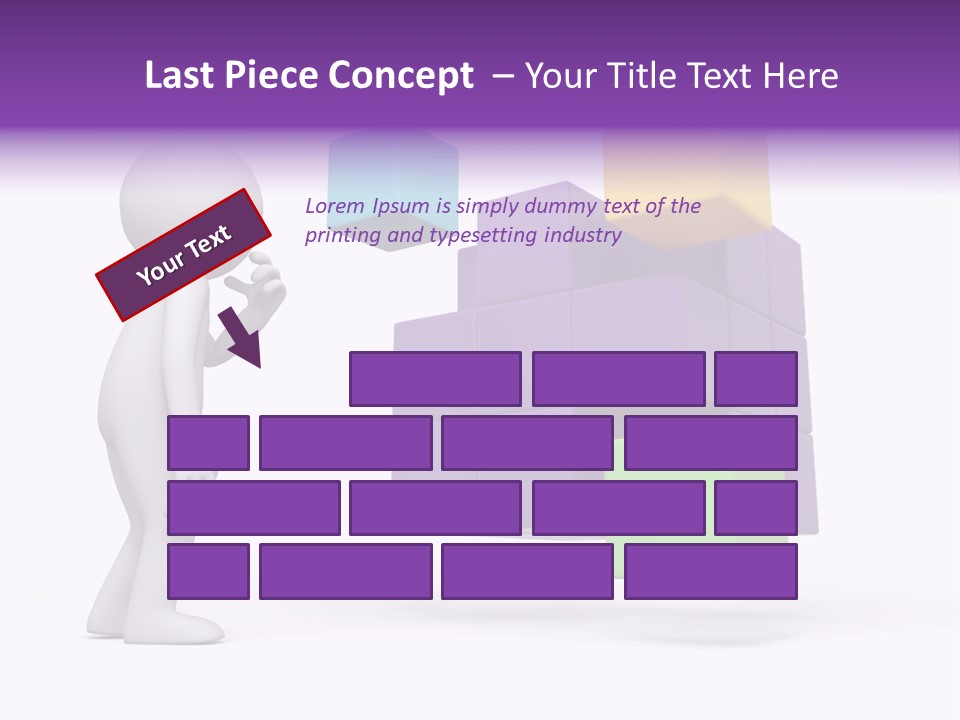 Achievement Merge Background PowerPoint Template