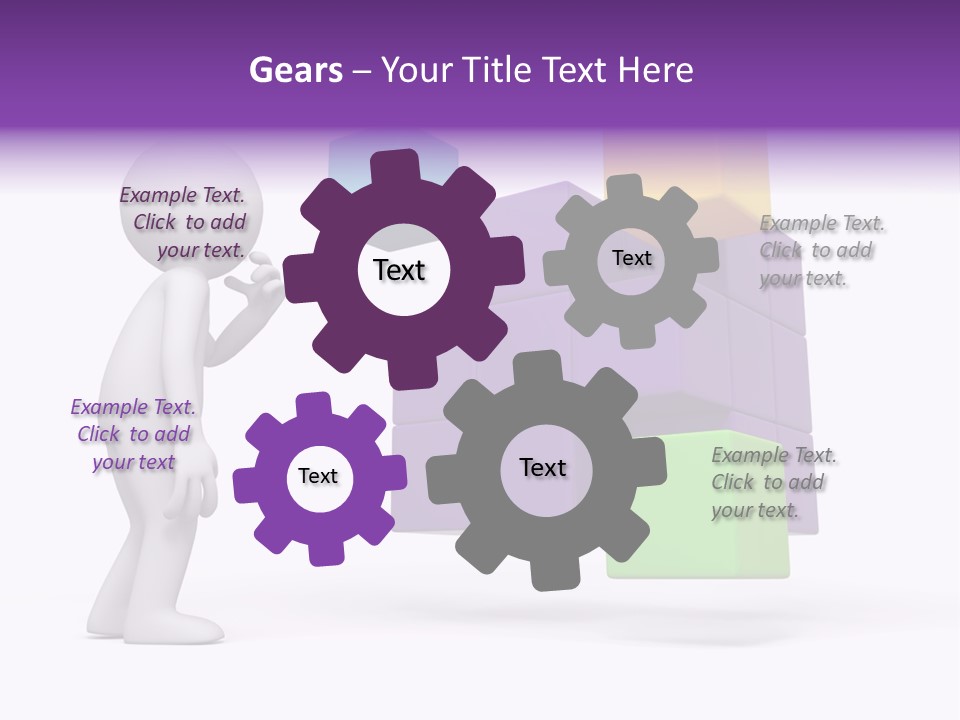 Achievement Merge Background PowerPoint Template