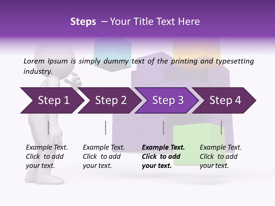 Achievement Merge Background PowerPoint Template