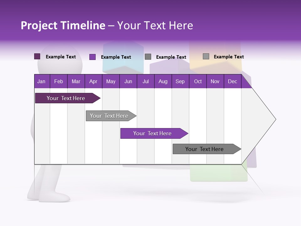 Achievement Merge Background PowerPoint Template