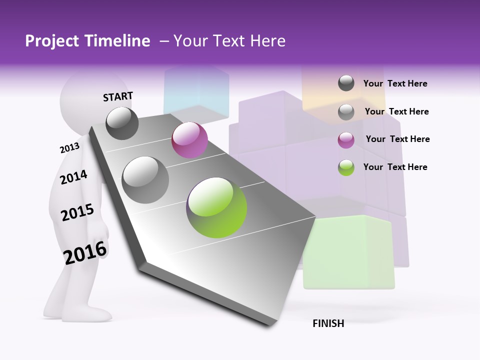 Achievement Merge Background PowerPoint Template
