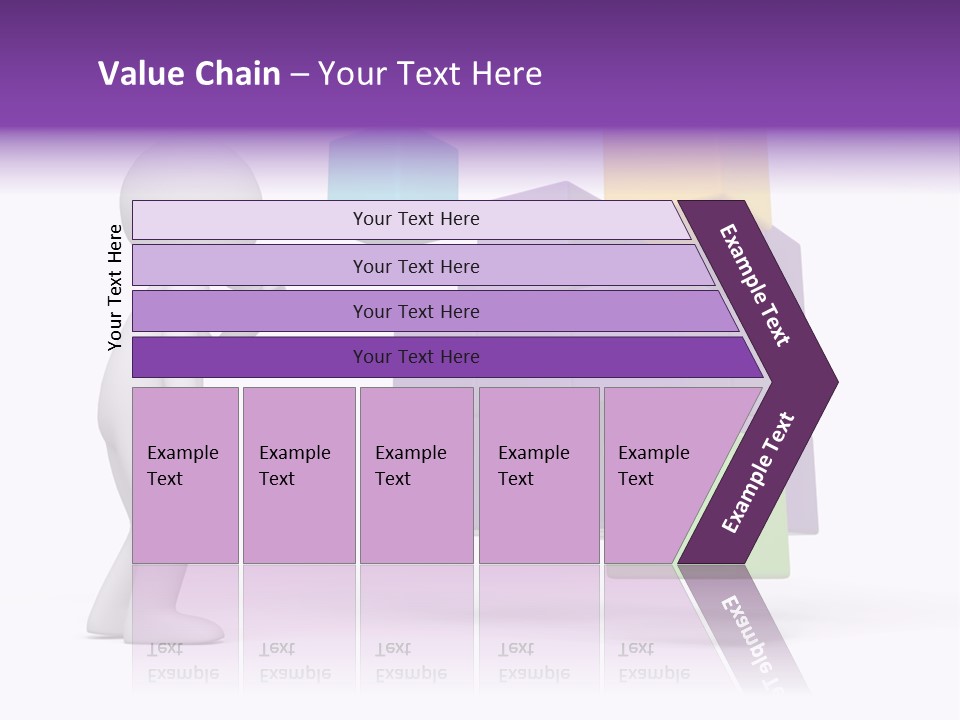 Achievement Merge Background PowerPoint Template