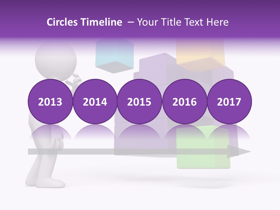 Achievement Merge Background PowerPoint Template