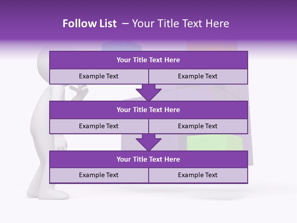 Achievement Merge Background PowerPoint Template