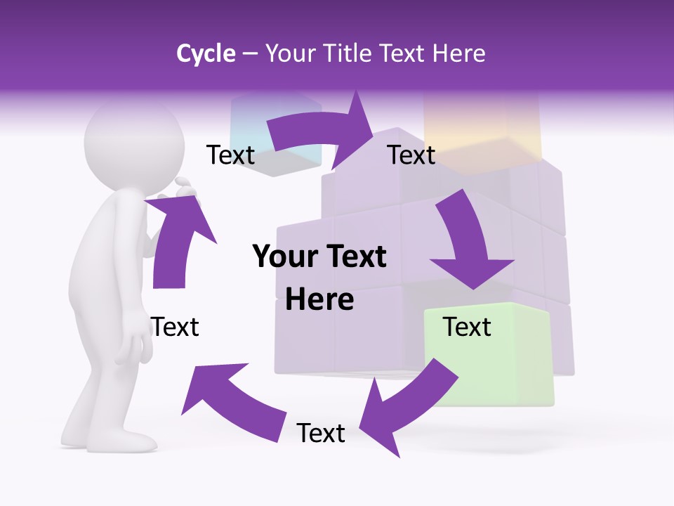 Achievement Merge Background PowerPoint Template