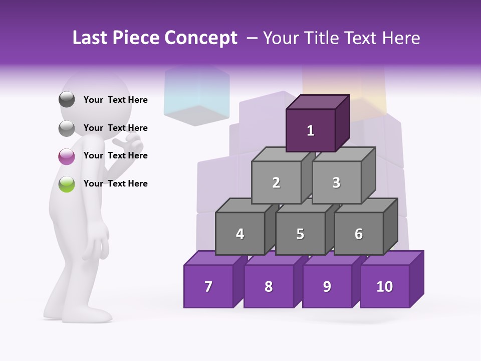 Achievement Merge Background PowerPoint Template