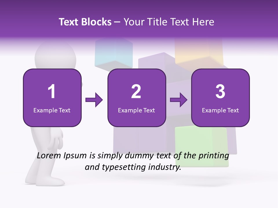 Achievement Merge Background PowerPoint Template