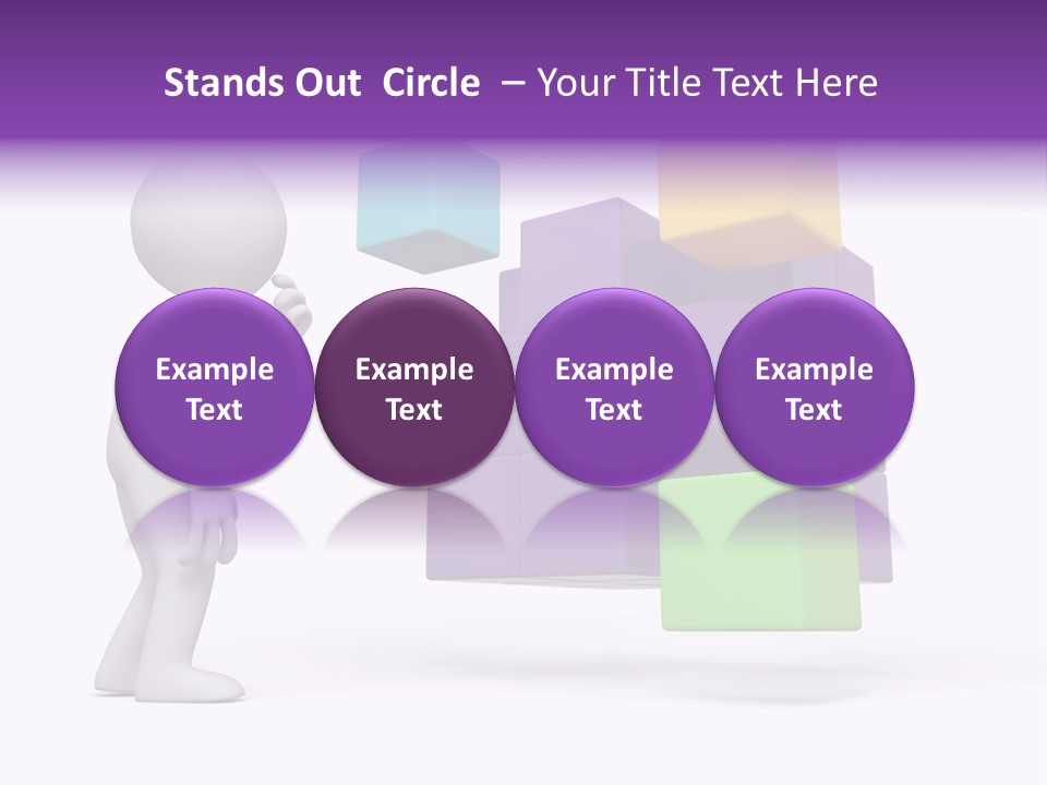 Achievement Merge Background PowerPoint Template