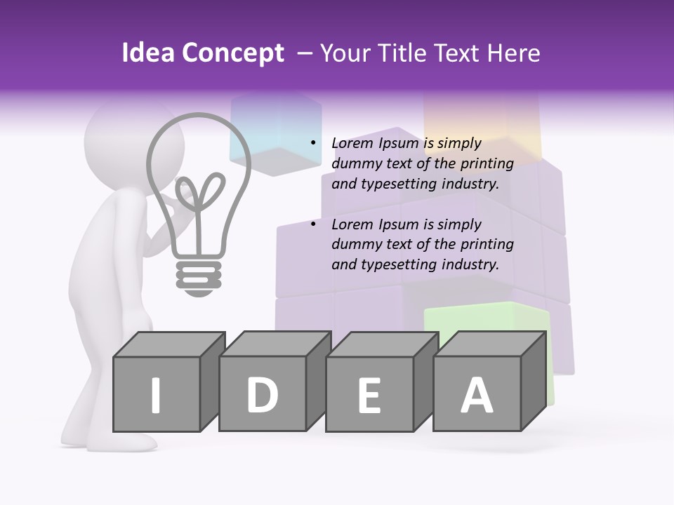 Achievement Merge Background PowerPoint Template