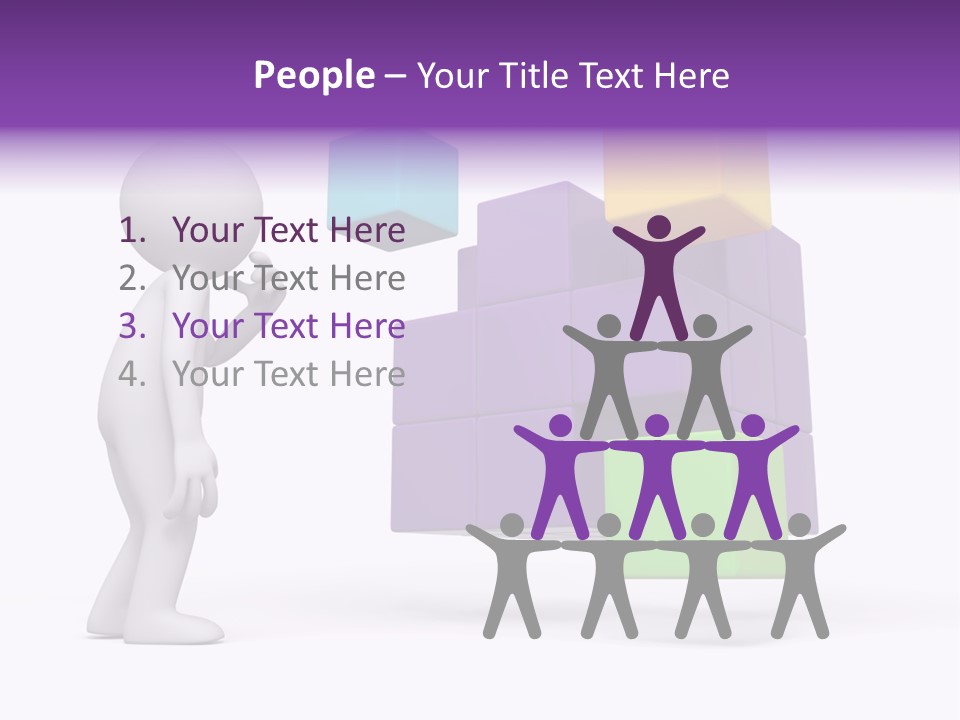 Achievement Merge Background PowerPoint Template