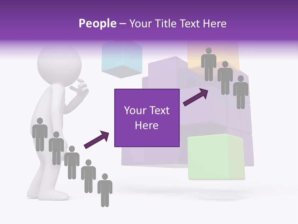 Achievement Merge Background PowerPoint Template