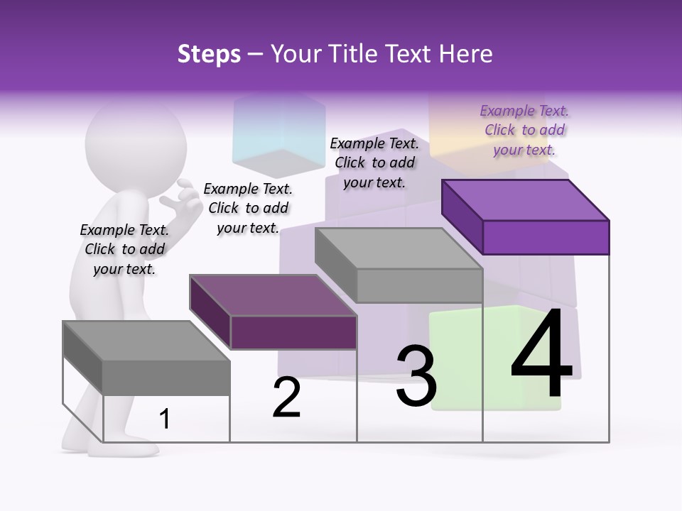 Achievement Merge Background PowerPoint Template