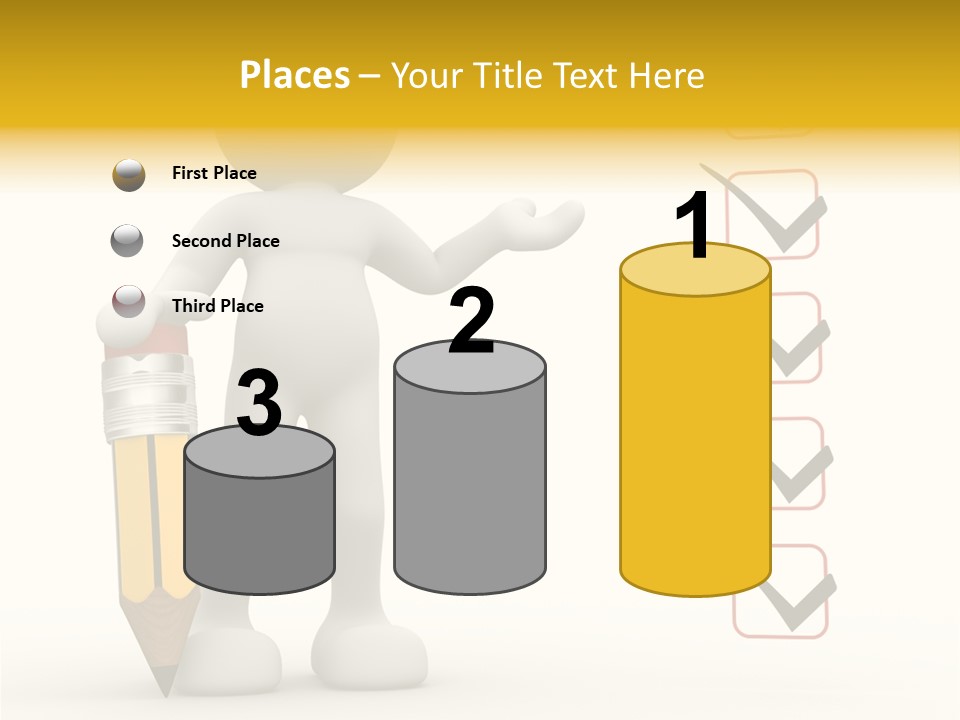 Paper Pencil Graphics PowerPoint Template