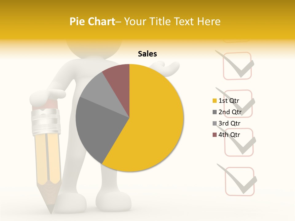 Paper Pencil Graphics PowerPoint Template