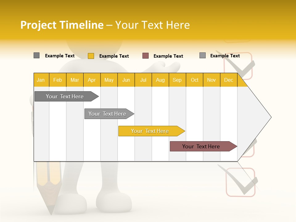 Paper Pencil Graphics PowerPoint Template