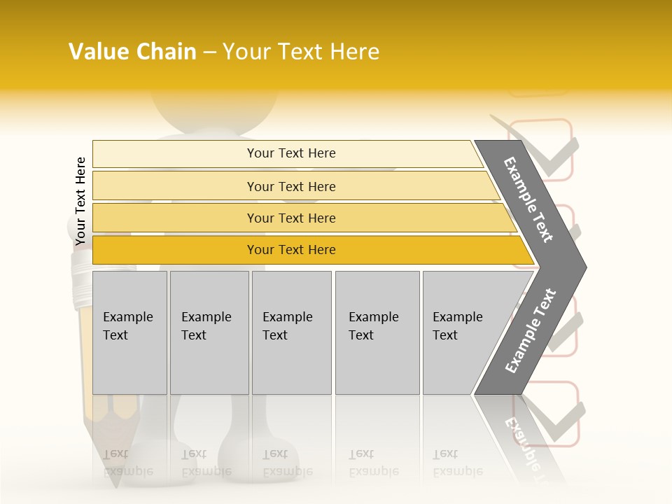 Paper Pencil Graphics PowerPoint Template