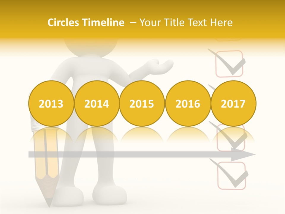 Paper Pencil Graphics PowerPoint Template