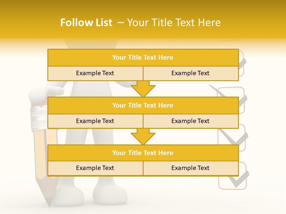 Paper Pencil Graphics PowerPoint Template