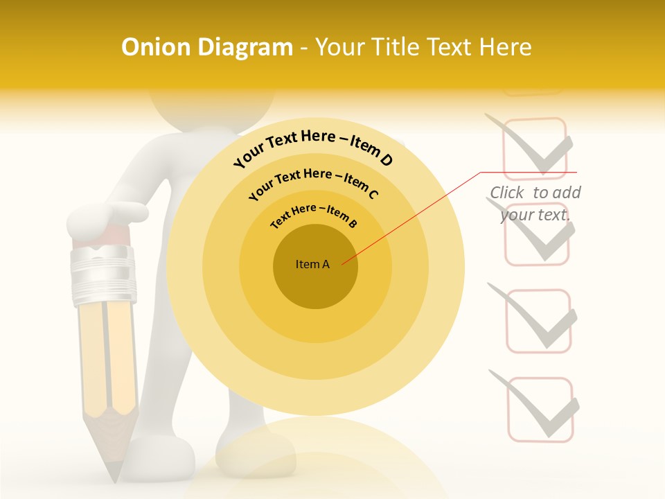 Paper Pencil Graphics PowerPoint Template
