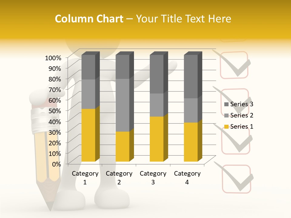Paper Pencil Graphics PowerPoint Template