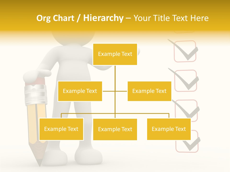 Paper Pencil Graphics PowerPoint Template