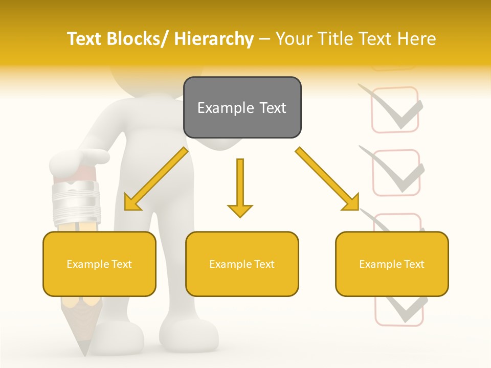 Paper Pencil Graphics PowerPoint Template