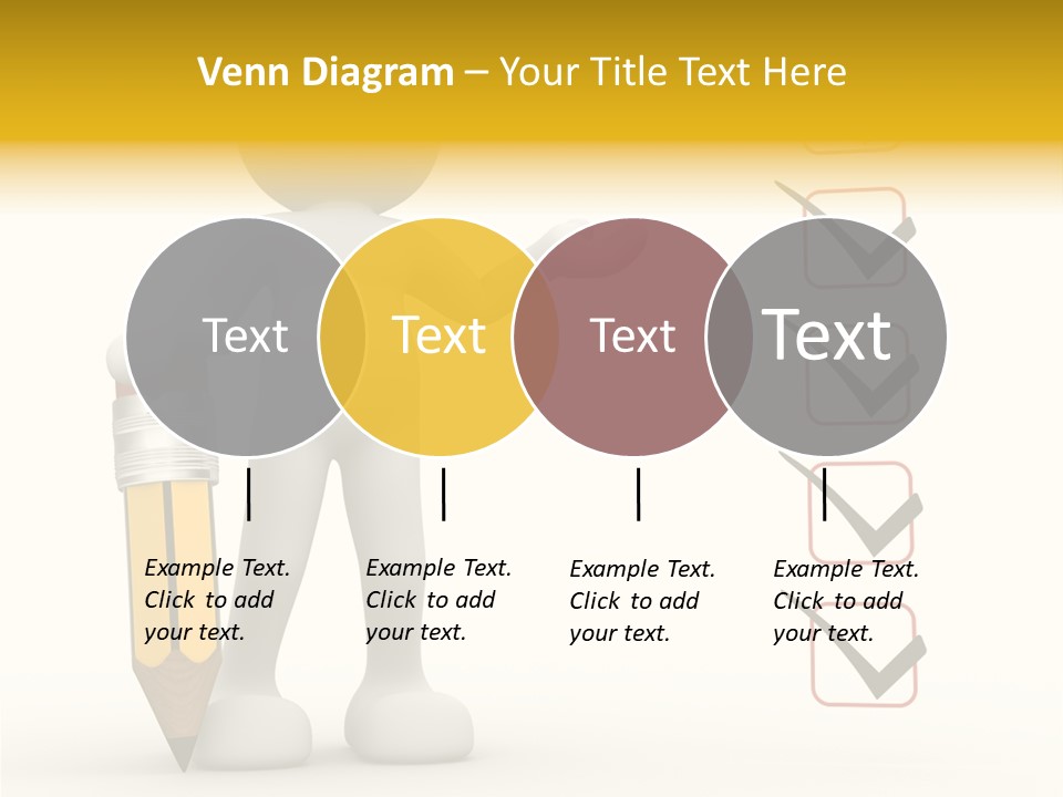 Paper Pencil Graphics PowerPoint Template