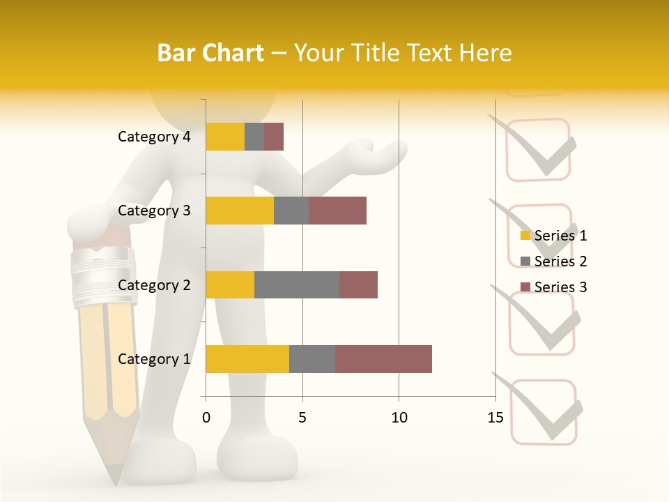 Paper Pencil Graphics PowerPoint Template