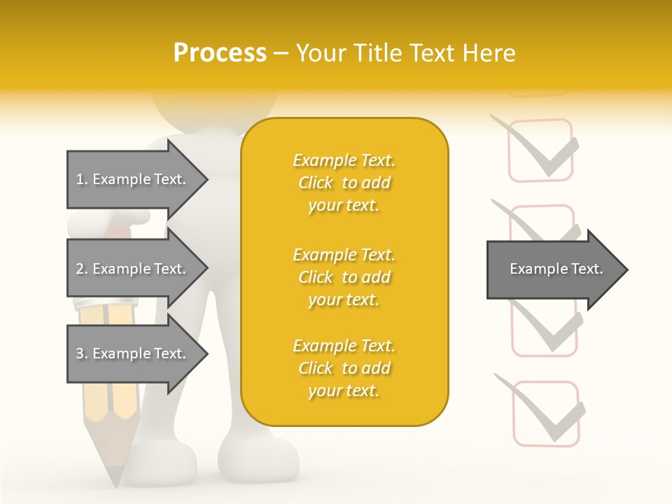 Paper Pencil Graphics PowerPoint Template