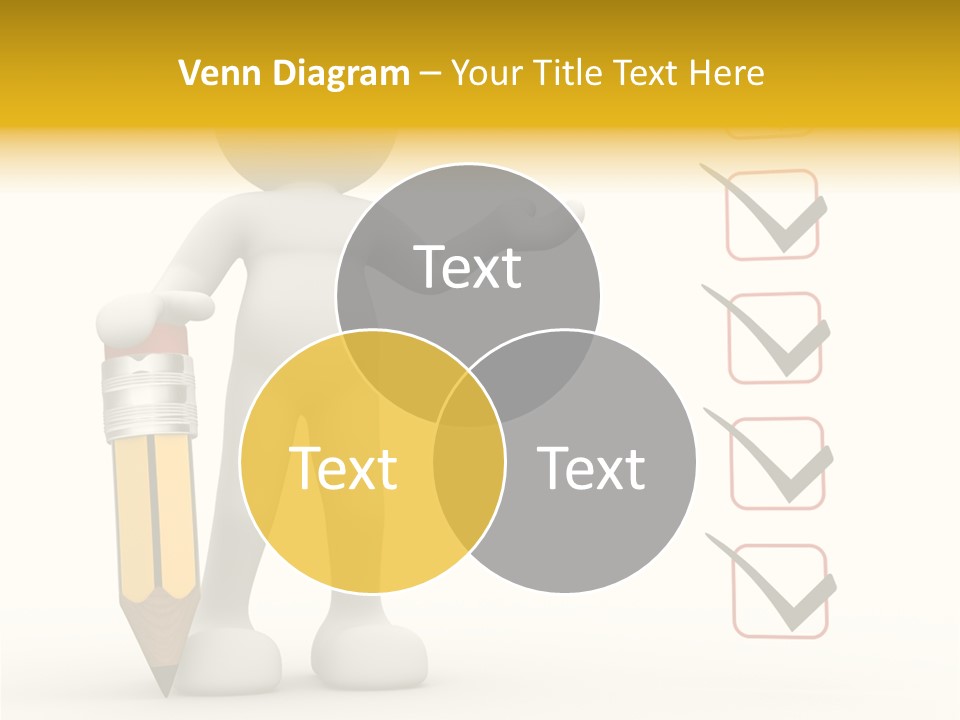 Paper Pencil Graphics PowerPoint Template