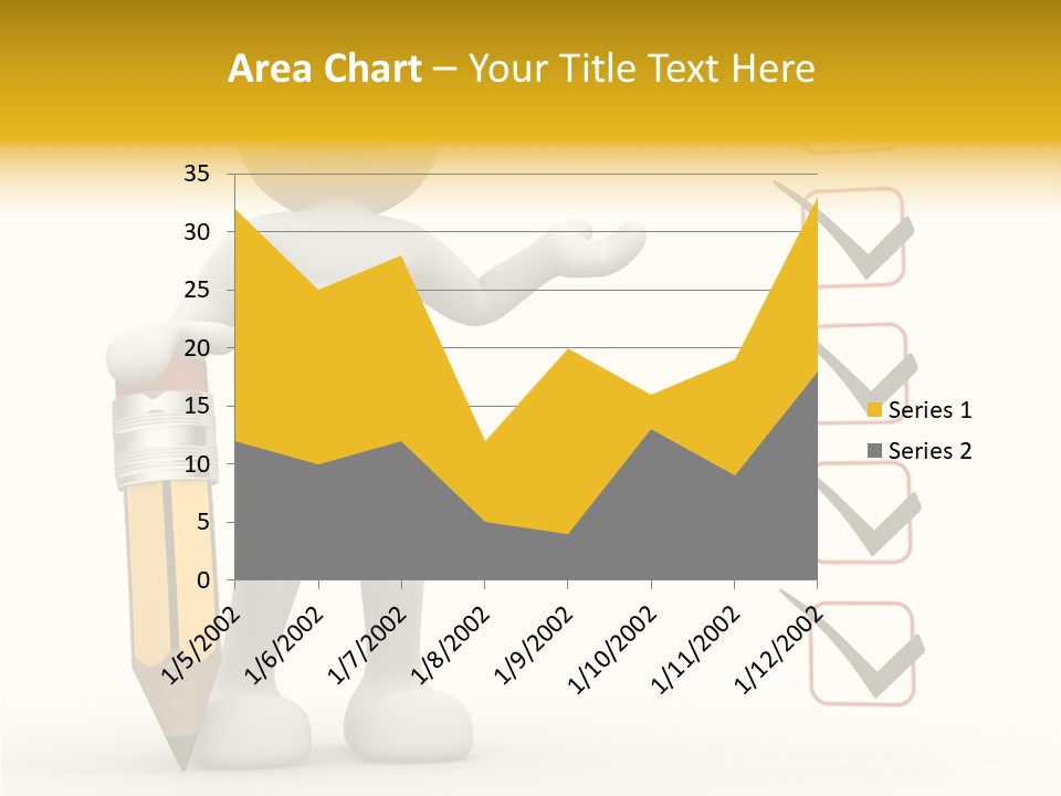 Paper Pencil Graphics PowerPoint Template