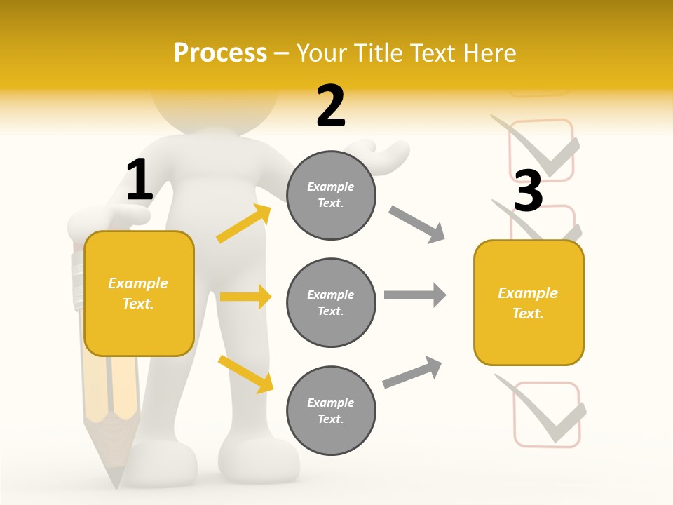 Paper Pencil Graphics PowerPoint Template