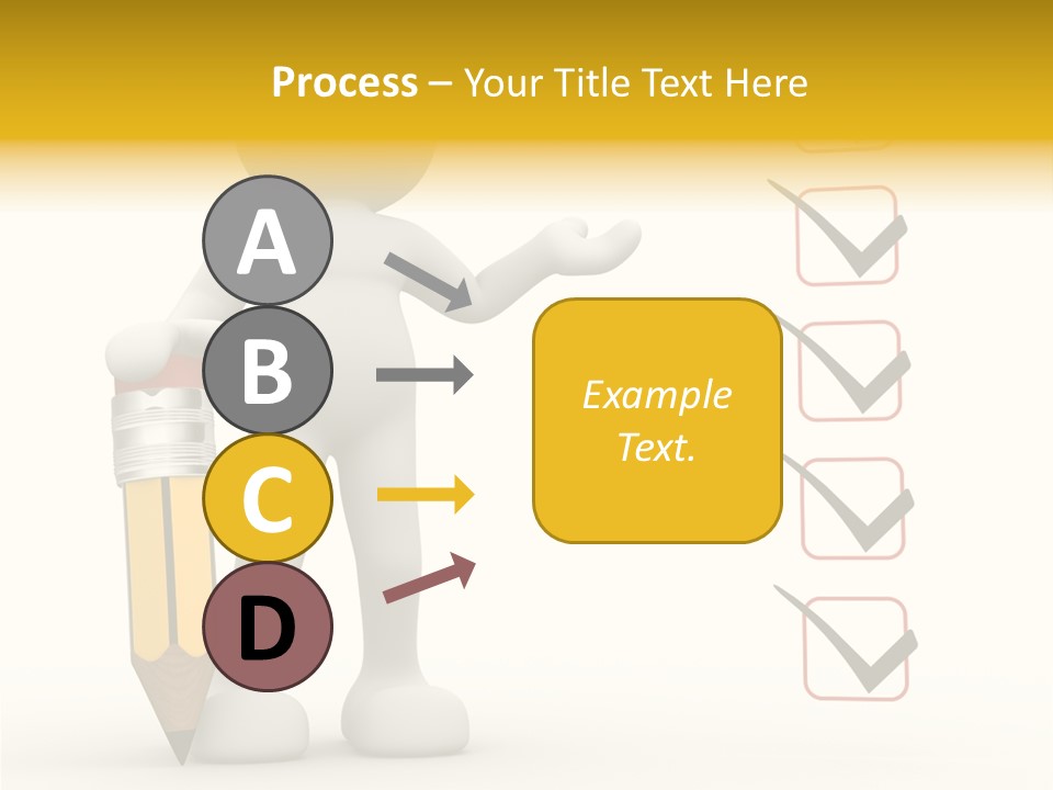Paper Pencil Graphics PowerPoint Template
