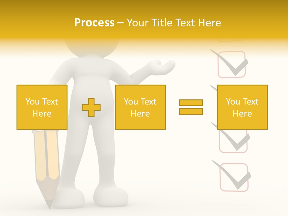 Paper Pencil Graphics PowerPoint Template