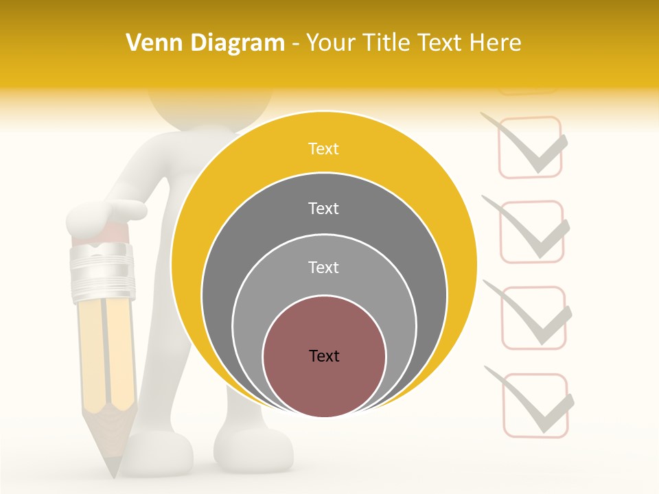 Paper Pencil Graphics PowerPoint Template