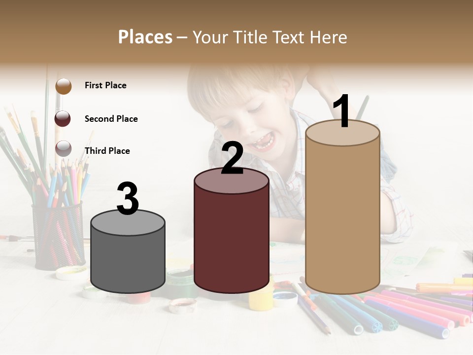 Leisure Create Preschooler PowerPoint Template