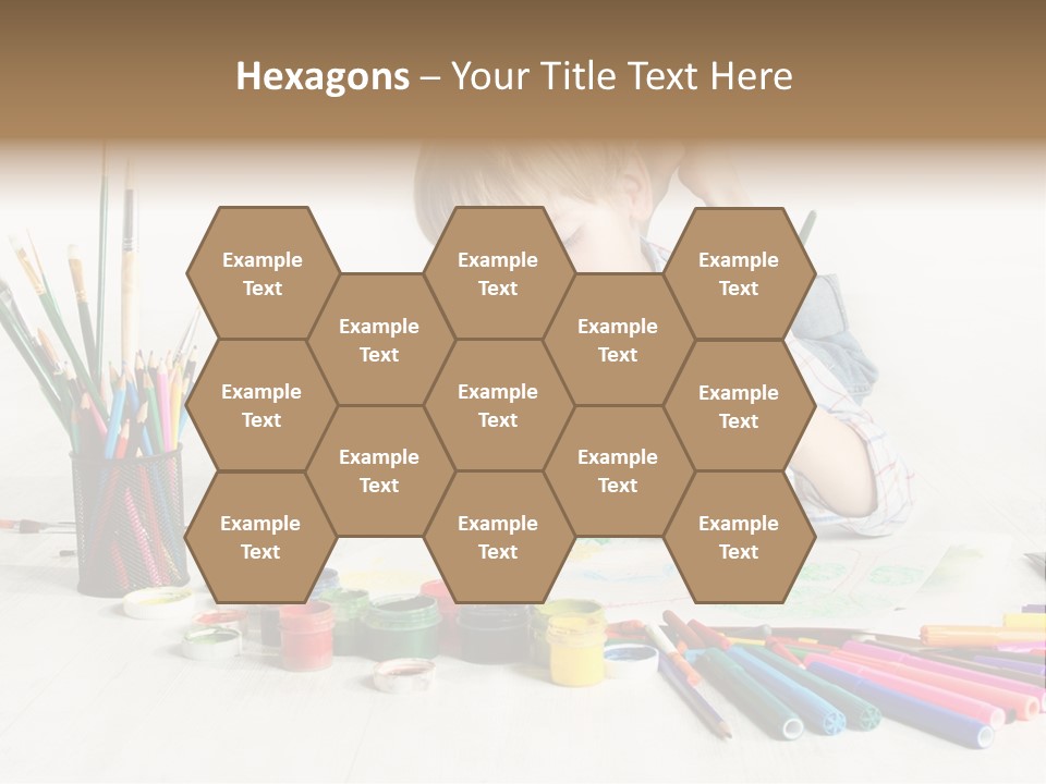 Leisure Create Preschooler PowerPoint Template