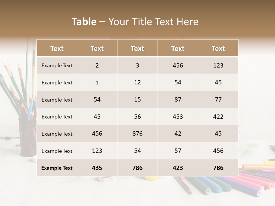 Leisure Create Preschooler PowerPoint Template