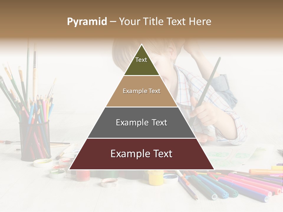 Leisure Create Preschooler PowerPoint Template