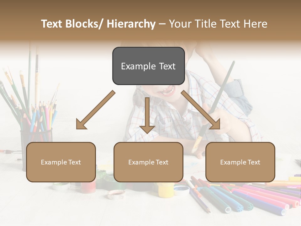 Leisure Create Preschooler PowerPoint Template