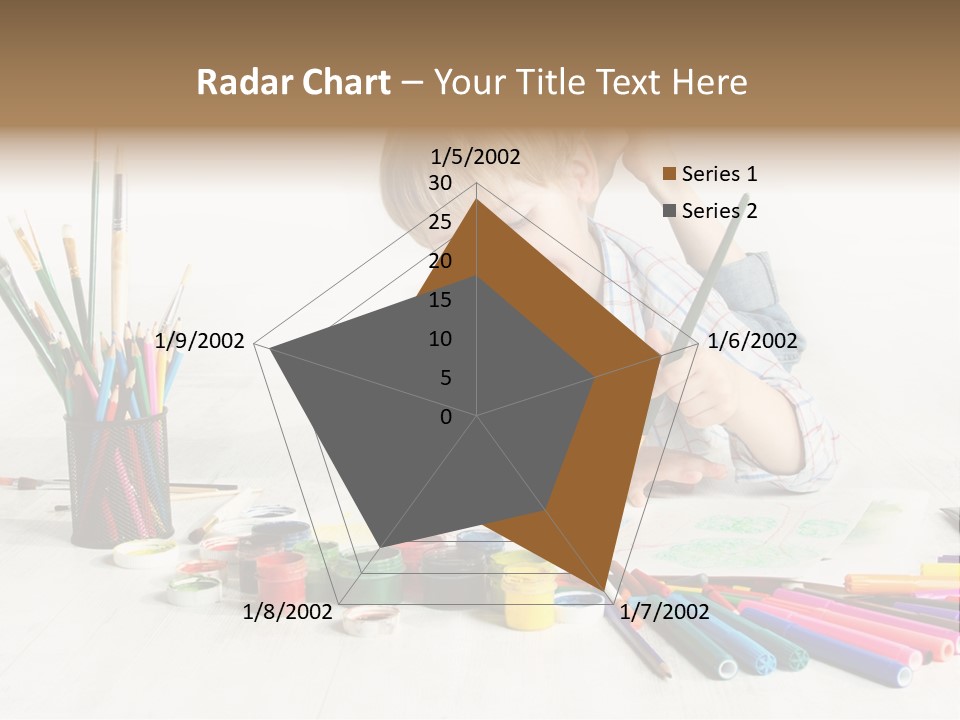 Leisure Create Preschooler PowerPoint Template