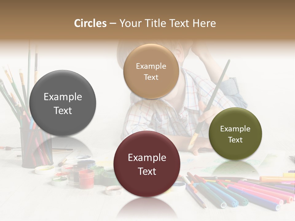 Leisure Create Preschooler PowerPoint Template